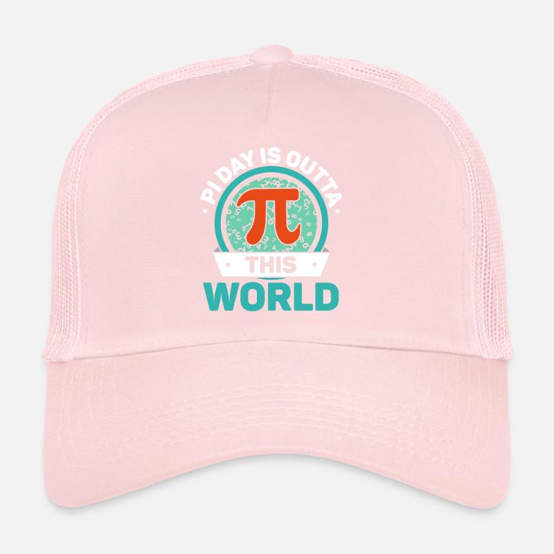 Pi Day Is Outta This World Math Teacher Pi Day Trucker Cap