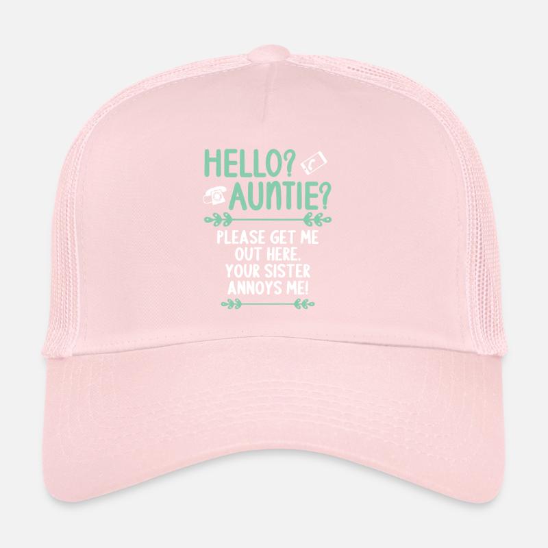 Hallo Tante, Bitte Bring Mich Hier Raus Trucker Cap