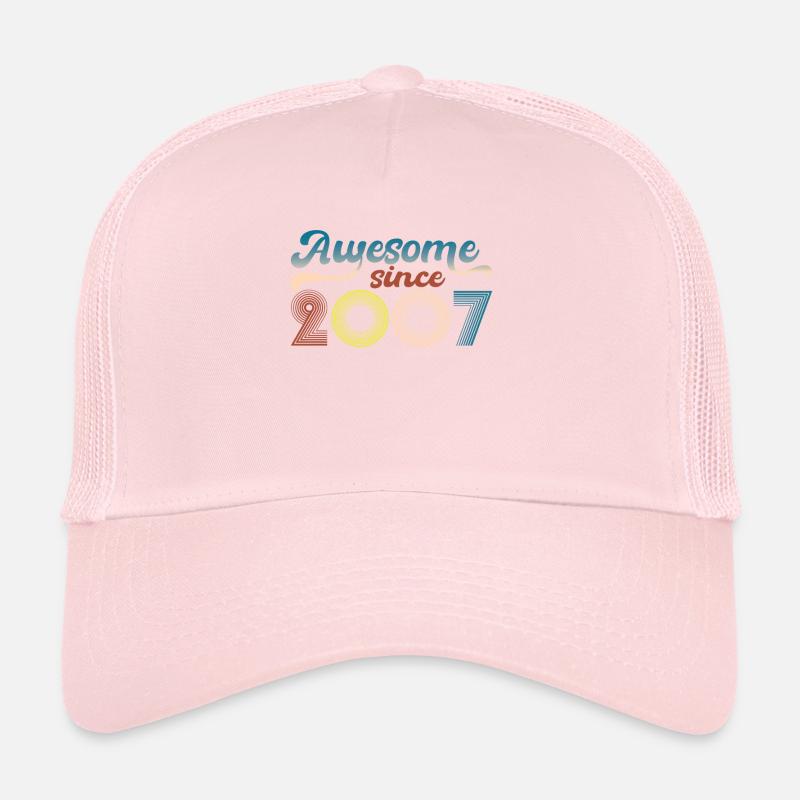 Fantastic since 2007 Retro 16th Bitrthday Trucker Cap