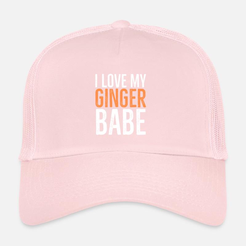 J’aime mon bébé gingembre Casquette trucker 