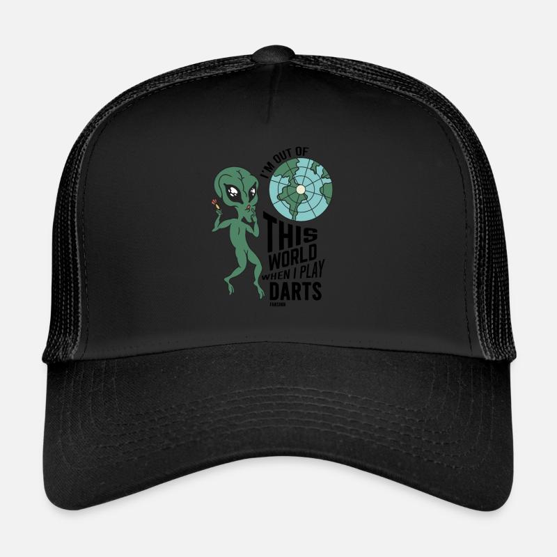 Fléchettes de créatures extraterrestres Casquette trucker 