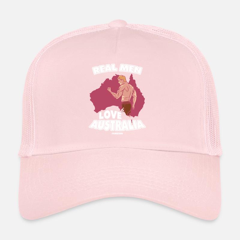 Real Men Love Australia Trucker Cap