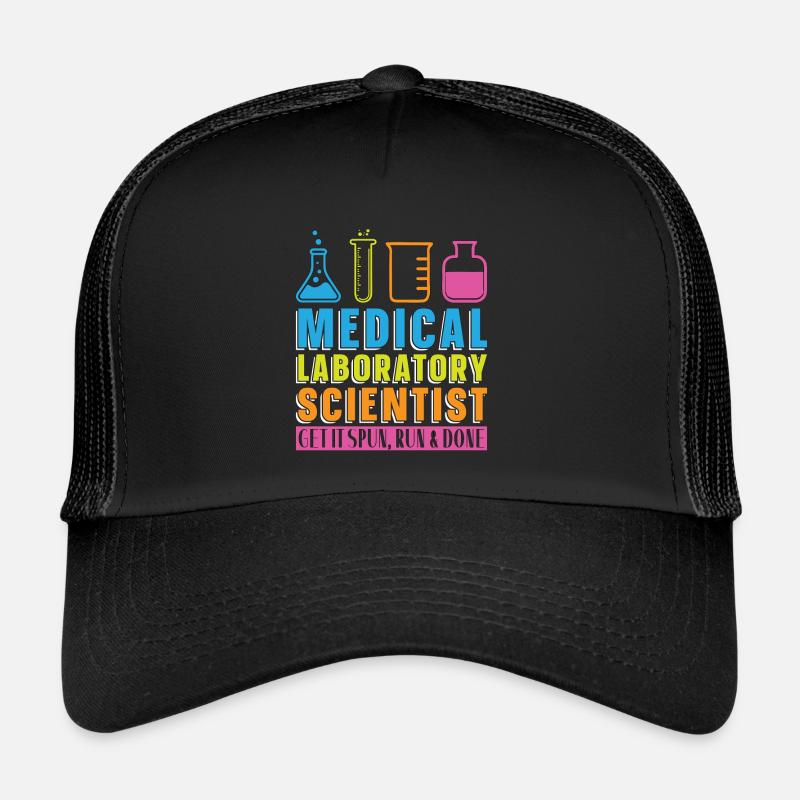 Laboratory Laboratory Technician Chemistry Science Gift Trucker Cap