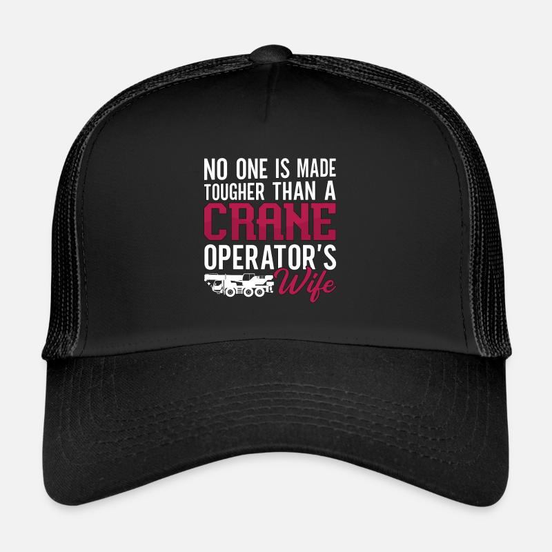 Grutier Grutier Opérateur de grue Travailleur de la construction Cadeau Casquette trucker 