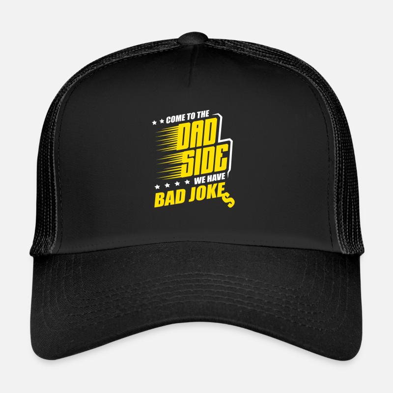 Humor Dad Joke Loading Please Wait Daddy Fathers Trucker Cap
