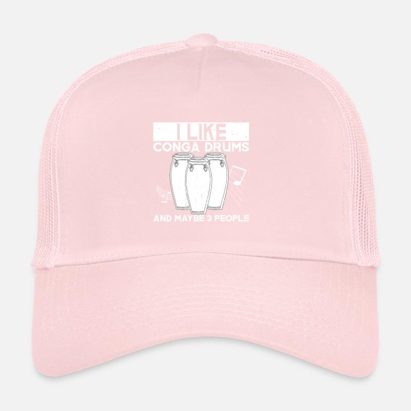 Conga Drum Musicien Drumline Casquette trucker 