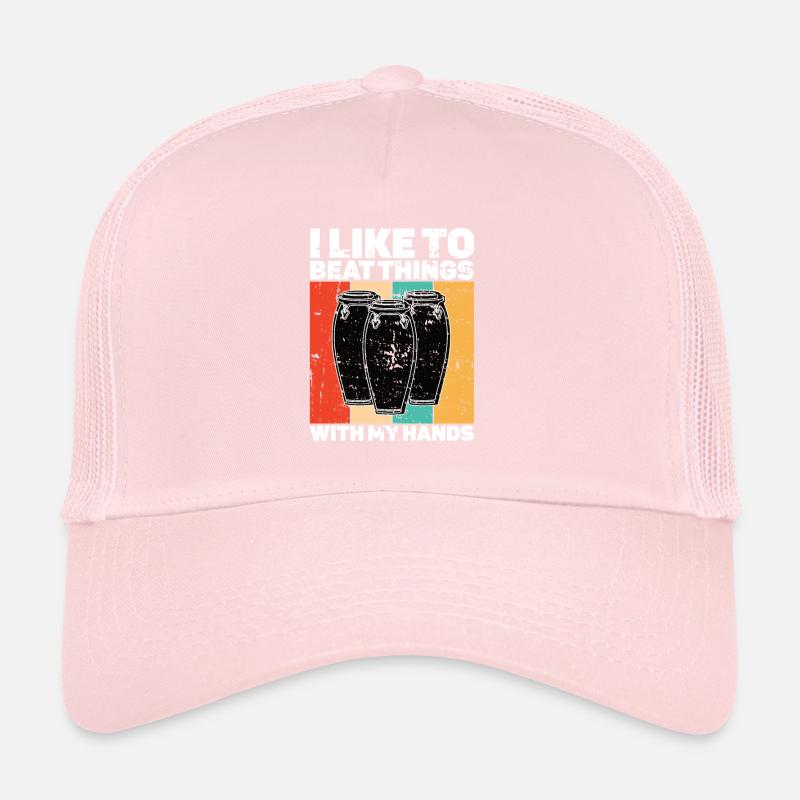 Conga Drum Musicien Drumline Casquette trucker 