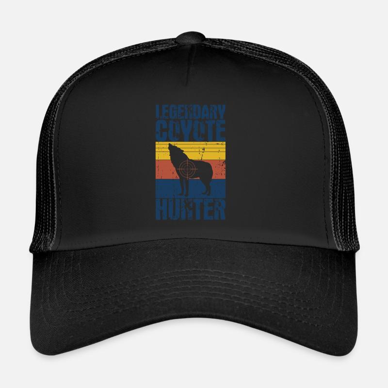 Chasse au coyote Casquette trucker 