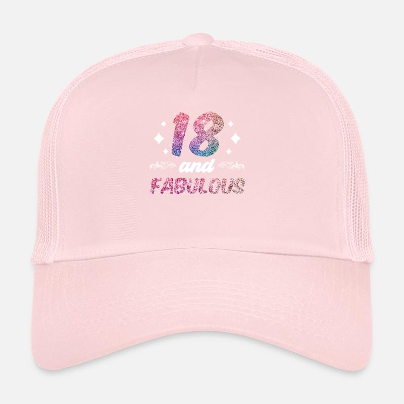 18 et fabuleuse fête dix-huit ans Casquette trucker 