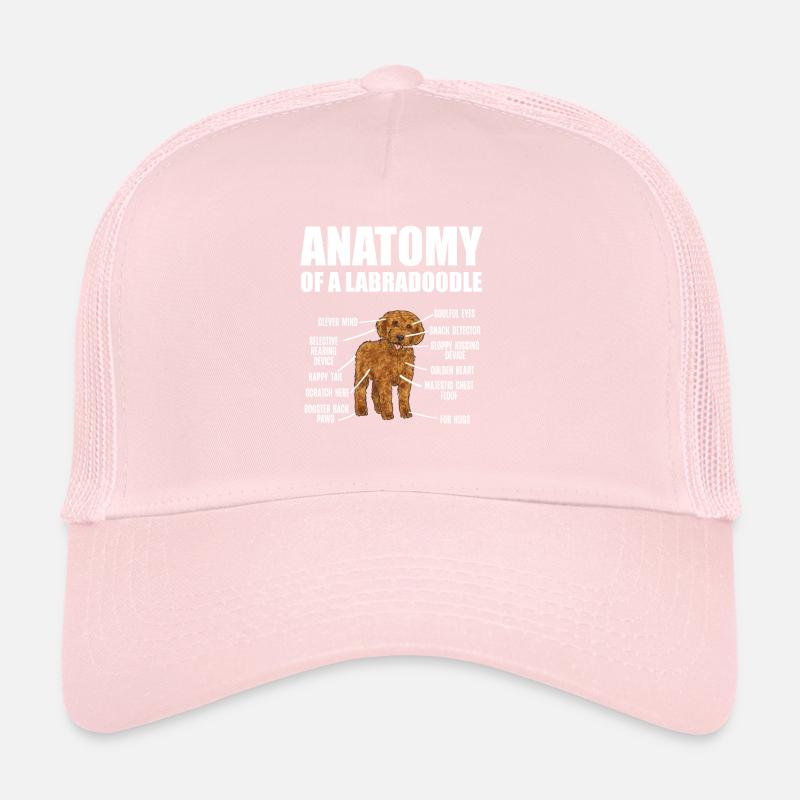 Labradoodle Chien Casquette trucker 