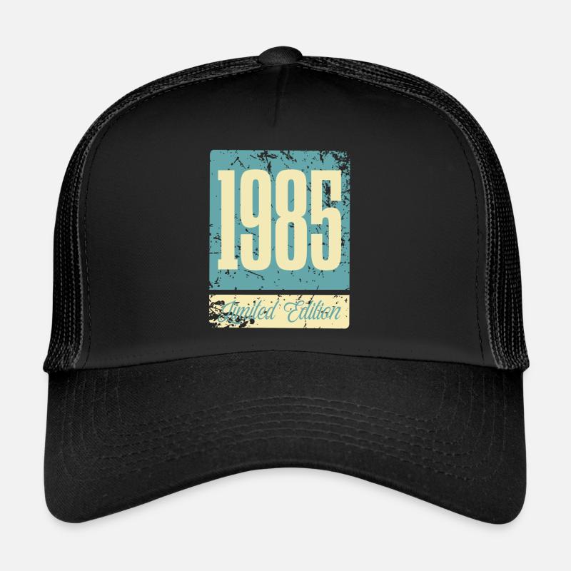 1985 Anniversaire de naissance Année de naissance Casquette trucker 