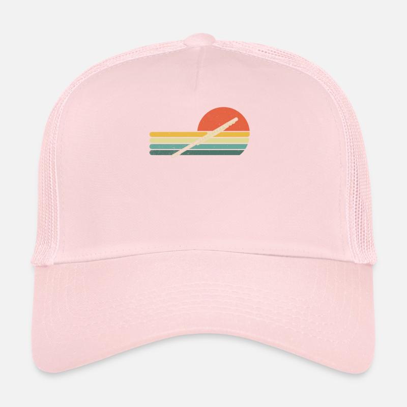 Querflöte Querflötenspieler Querflötist Trucker Cap