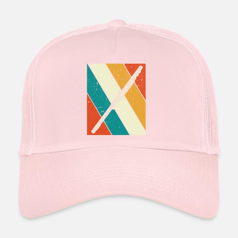 Flute Flute player Flutist Trucker Cap