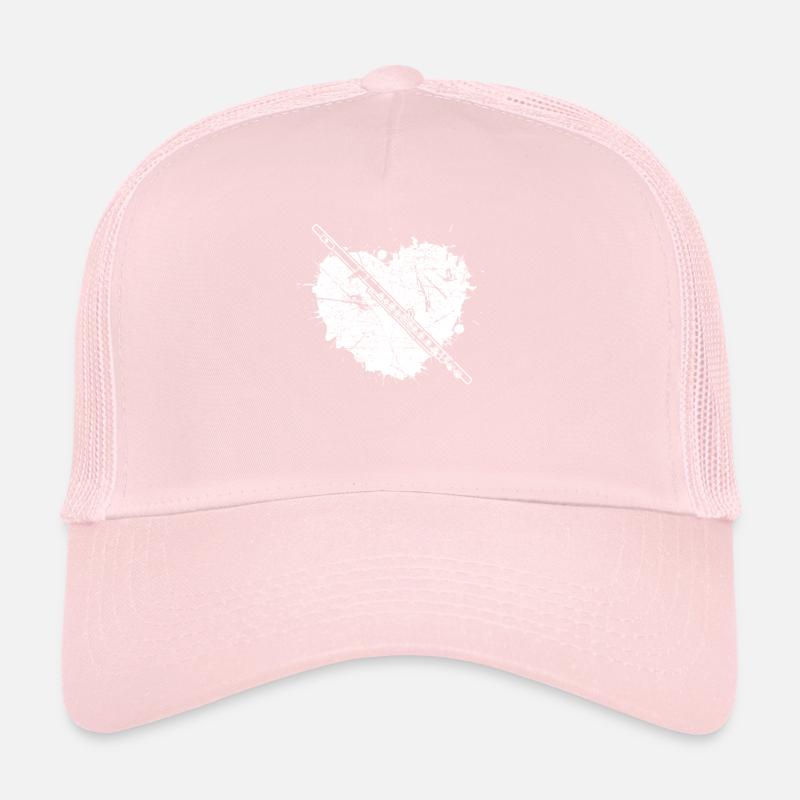Flute Flute player Flutist Trucker Cap