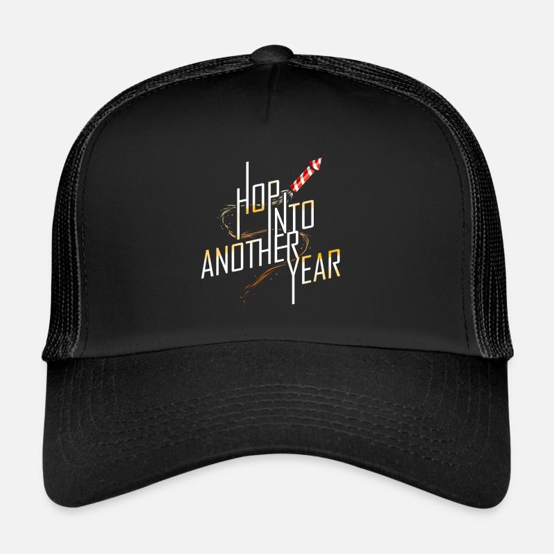 Hop Into Another Year With Fireworks For Chinese Trucker Cap