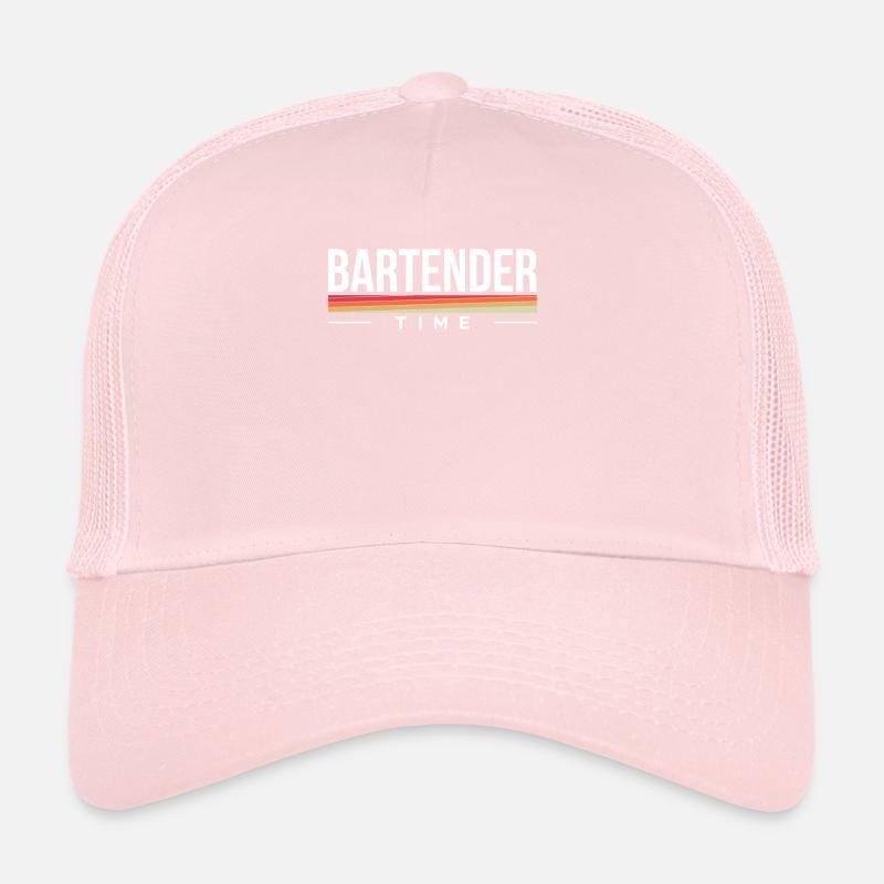 Chemise vintage Retro Bartender Time Casquette trucker 