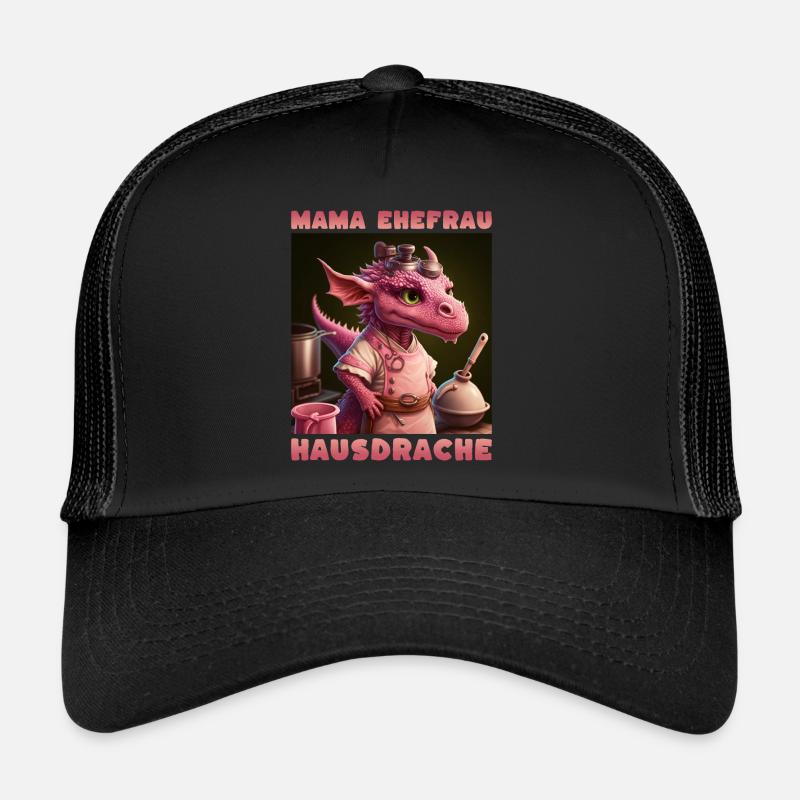 Ehefrau Mama Hausdrache Trucker Cap