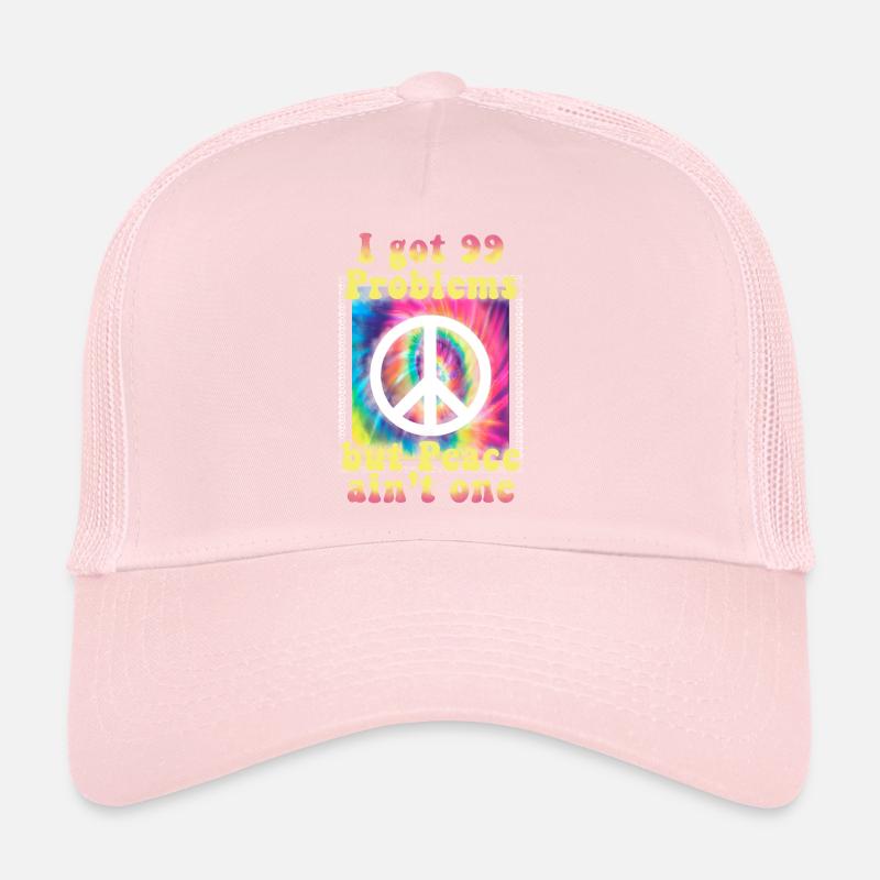 Hippie Geschenk Acidhead Flowerpower Hippi Hippy Trucker Cap