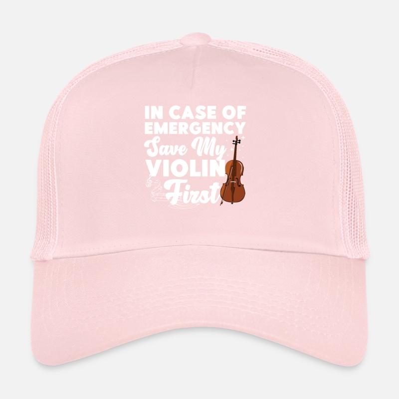 Violoniste en cas de Casquette trucker 