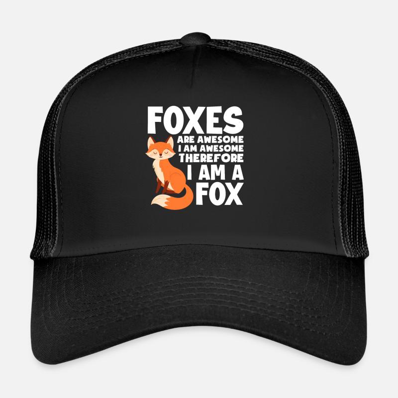 Je suis un renard Casquette trucker 