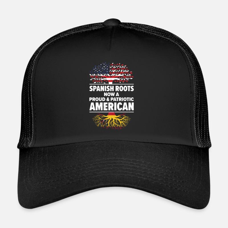 Né espagnol Espagne États-Unis Casquette trucker 