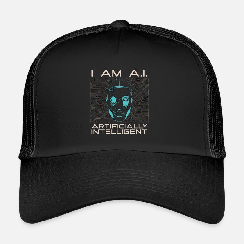 Intelligence artificielle I chez A.I Computer Science Casquette trucker 
