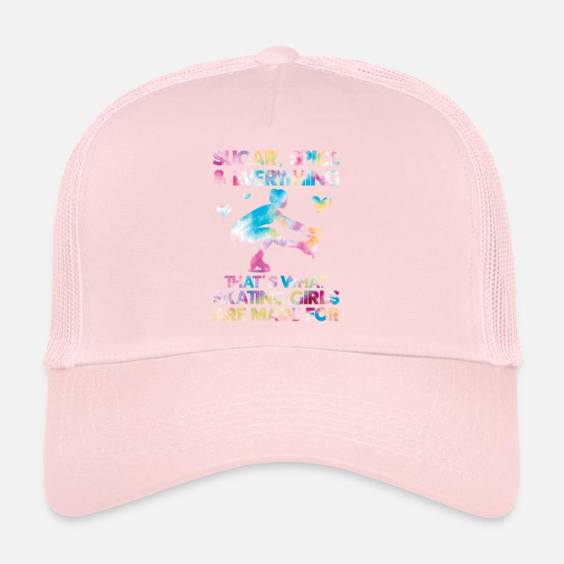 Ice skating Trucker Cap