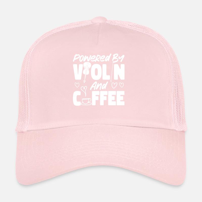 Café violoniste pour violon alimenté par Casquette trucker 