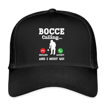 Bocce - Trucker Cap - black/black - Front