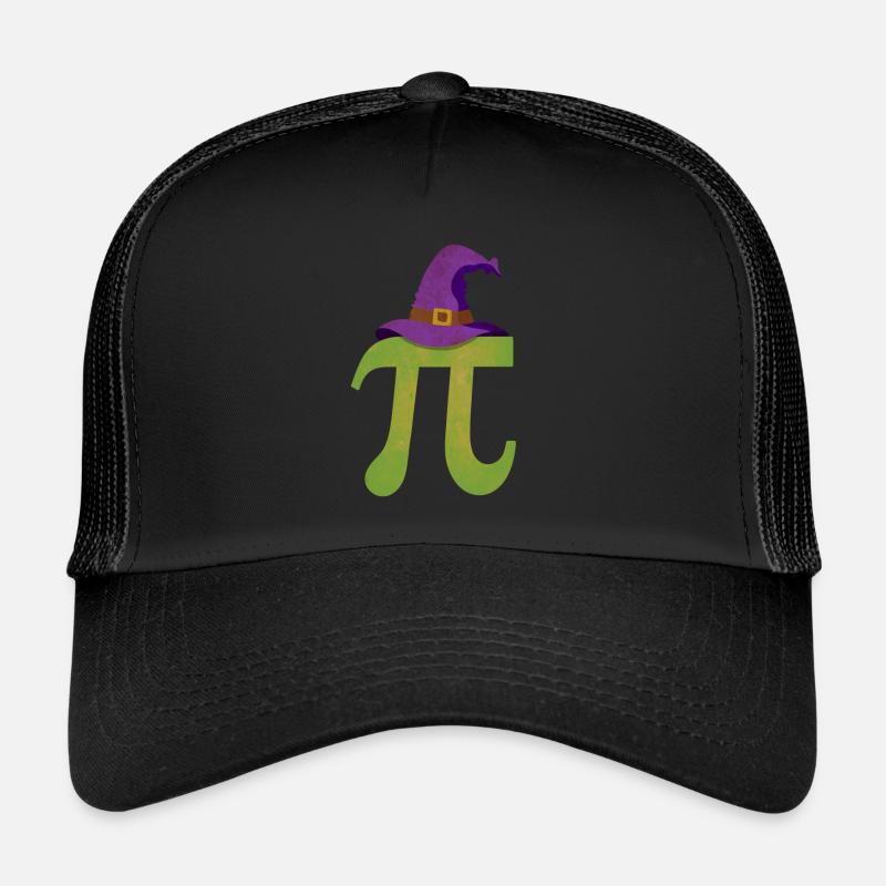 Pi Witch Hat - Pi Funny Math Halloween Casquette trucker 