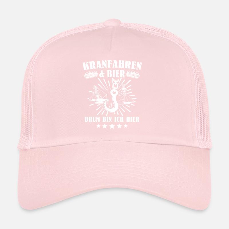 Kranführer Kran Kranfahrer Trucker Cap