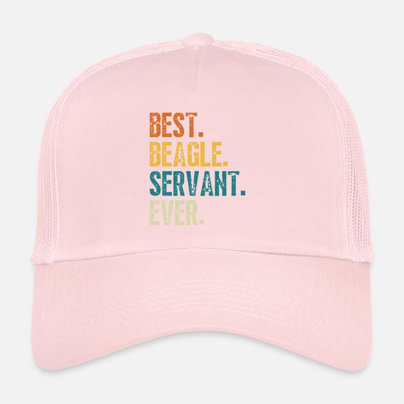 MEILLEUR SERVITEUR BEAGLE DE TOUS LES TEMPS Casquette trucker 