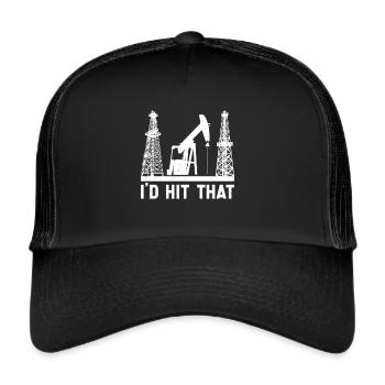 Oilfield - Trucker Cap - black/black - Front