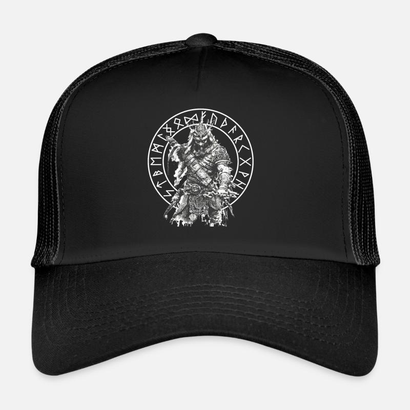 Vikings Nordic Rune Vikings Valhalla Vikings Trucker Cap