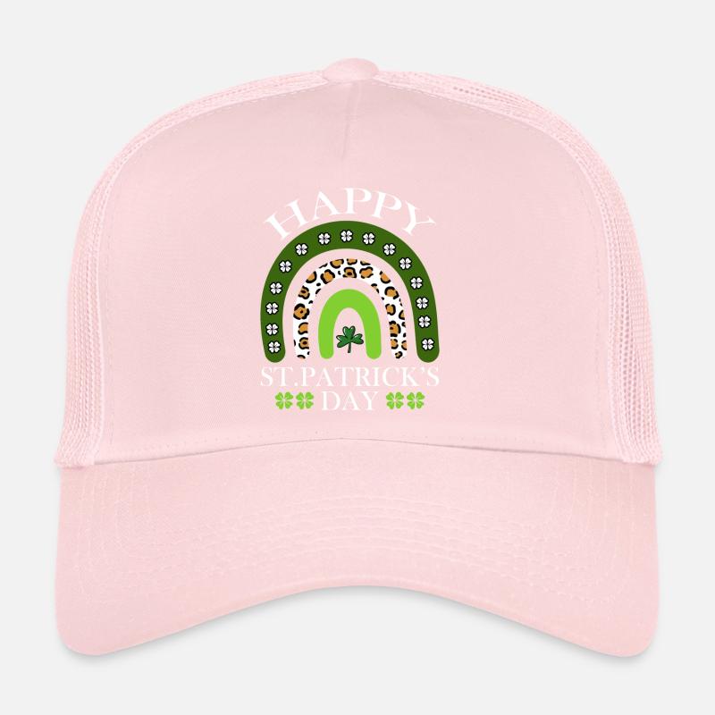 Bonne Saint-Patrick Vibes Clover Casquette trucker 
