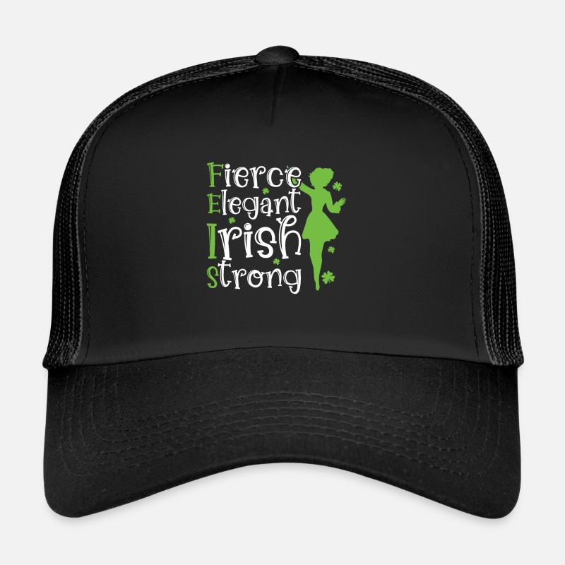 Irish Dance - Trucker Cap - black/black