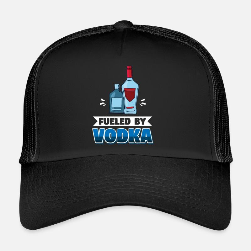 Alimenté par la vodka Casquette trucker 