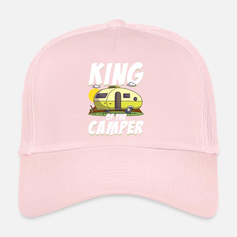 King Of The Camper Funny Camping Casquette trucker 