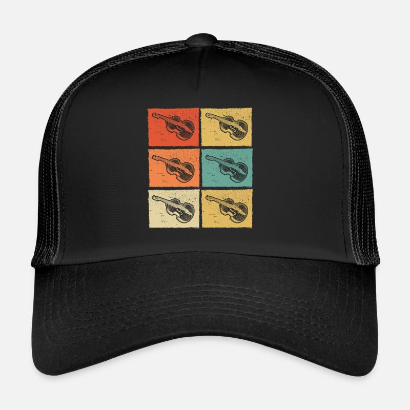 Kontrabass Kontrabassspieler Kontrabassist Trucker Cap