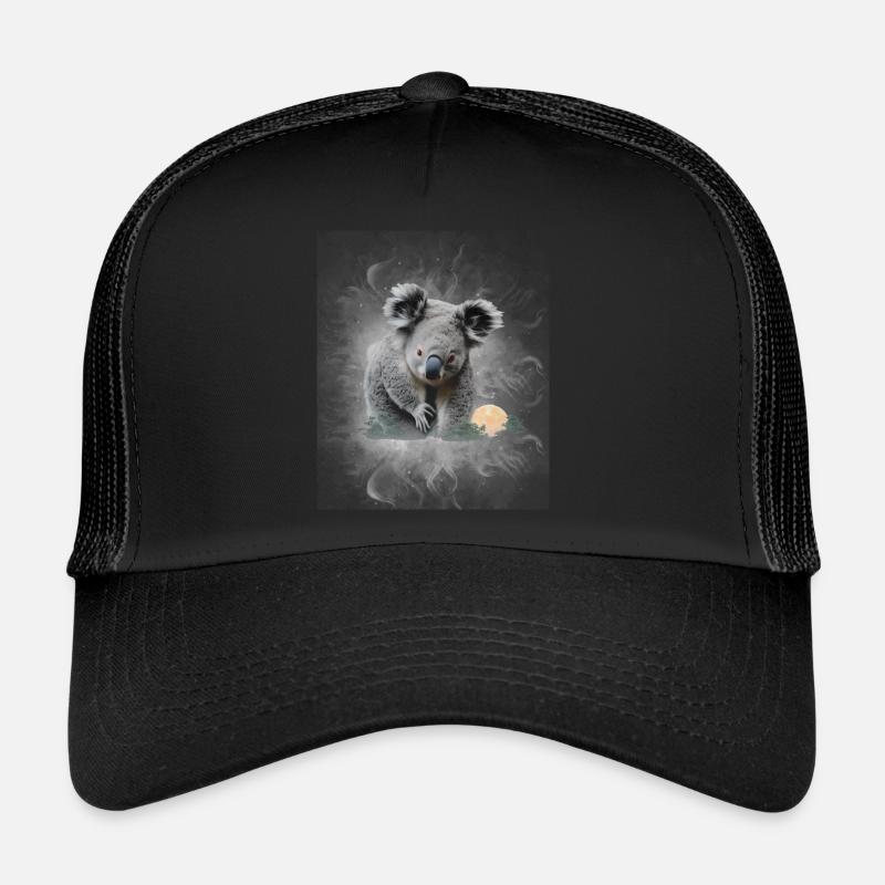 Koala - Casquette trucker  - noir/noir