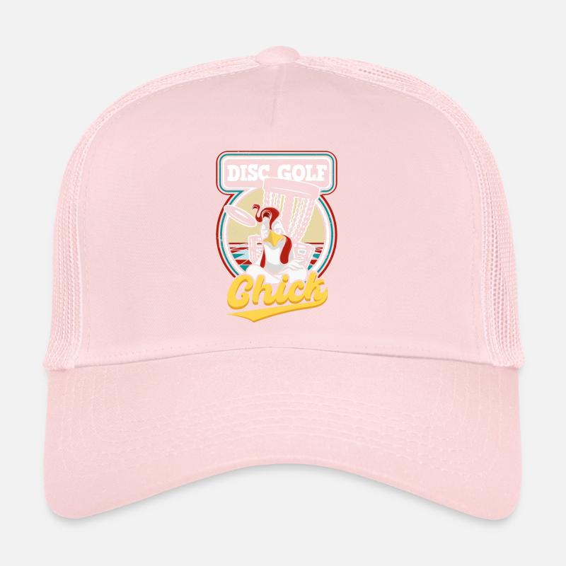 Disc Golf Chick Trucker Cap