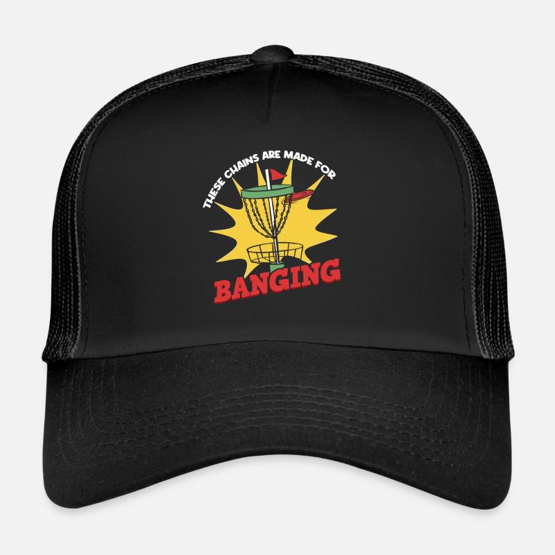 Men Disc Golf Trucker Cap