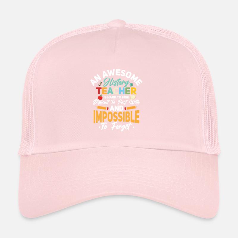 Il est difficile de trouver un professeur d’histoire génial Educati Casquette trucker 