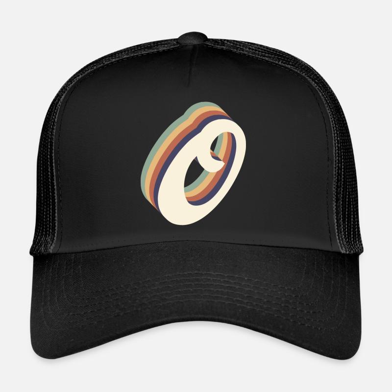 letter O Trucker Cap