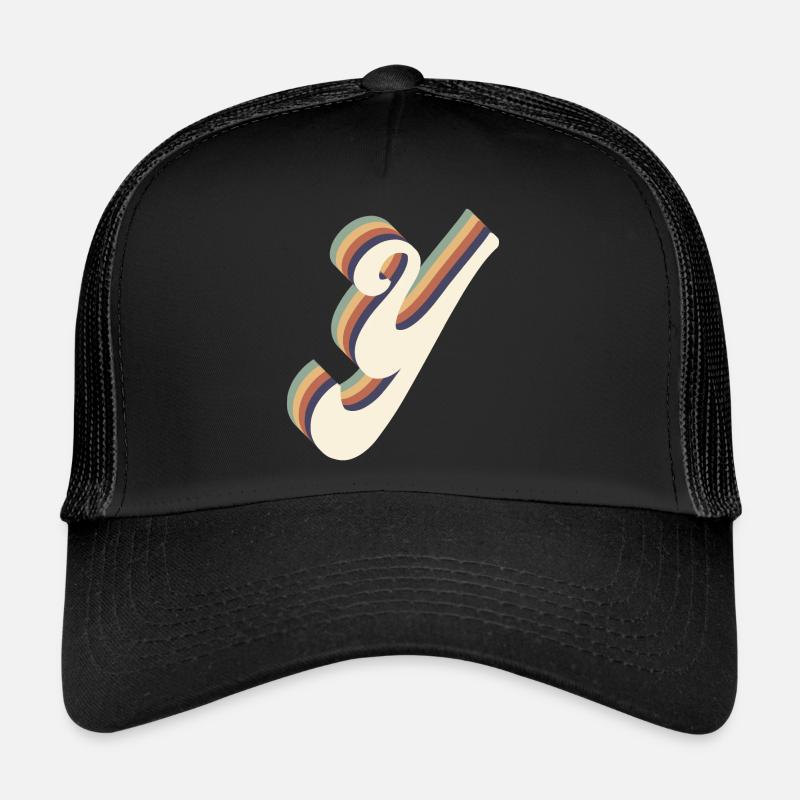 Ypsilon - Trucker Cap - Schwarz/Schwarz