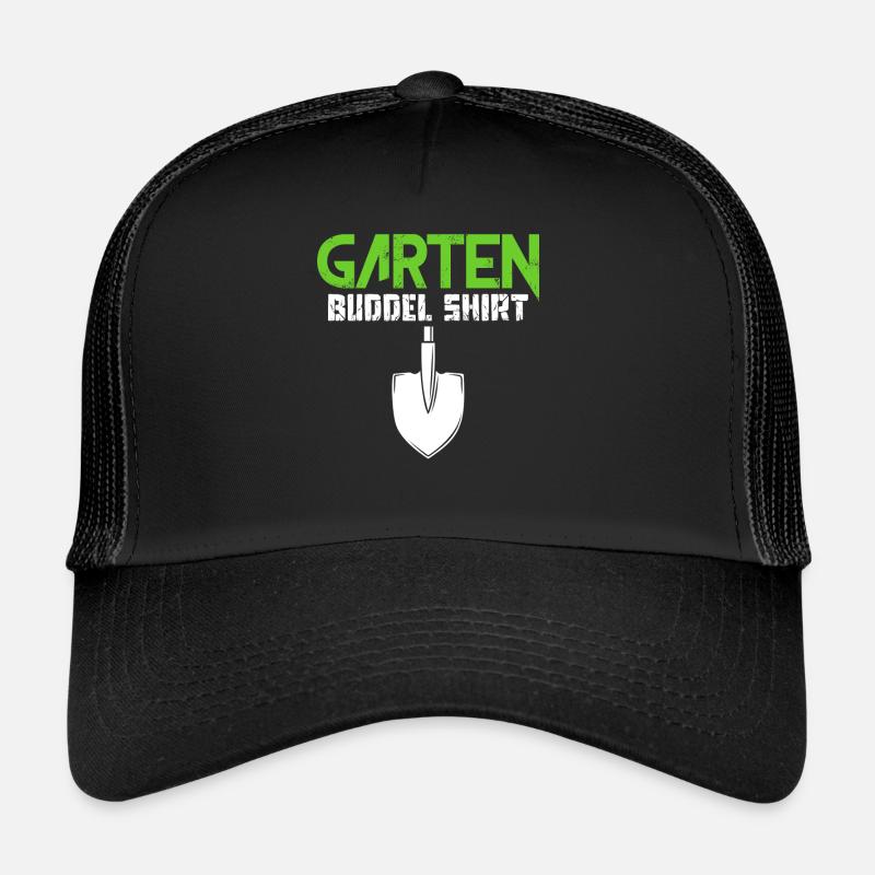 Garten Buddel - Trucker Cap - Schwarz/Schwarz