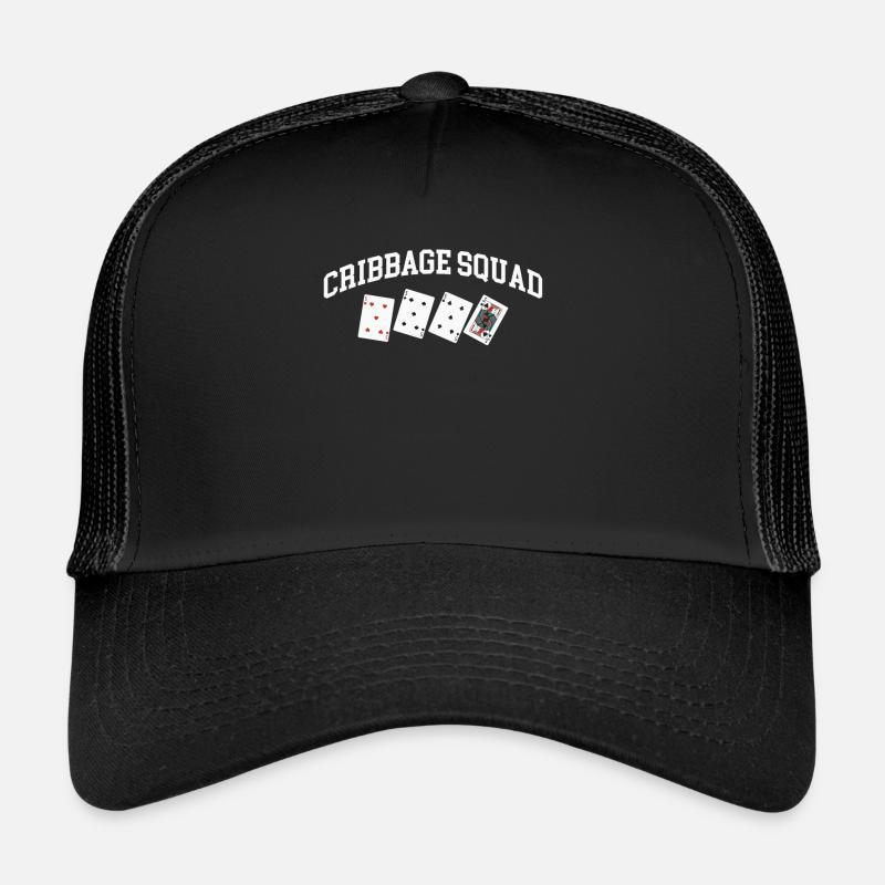 Cribbage Squad Shirt Gift Trucker Cap
