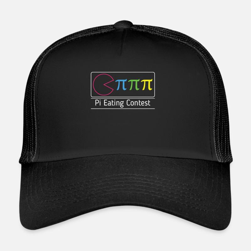Drôle Pi Manger Math Vacances Mathématiques Humour Pi Casquette trucker 