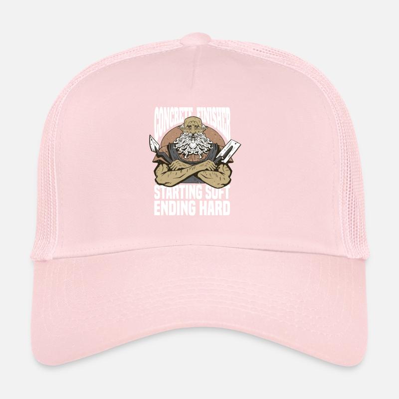 Travailleurs de la construction en béton Casquette trucker 