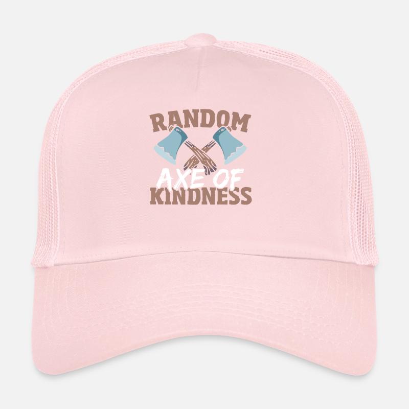 Bûcheron de hache de gentillesse aléatoire Casquette trucker 